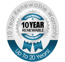 7 year warranty logo