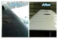 RV Roof Repair Before and After