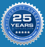 25 years history of success - Roof leaks