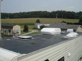 roof rv repair epdm coating patch liquid fix leaks coatings rubber roofing material metal henry worn msds sheet put magic